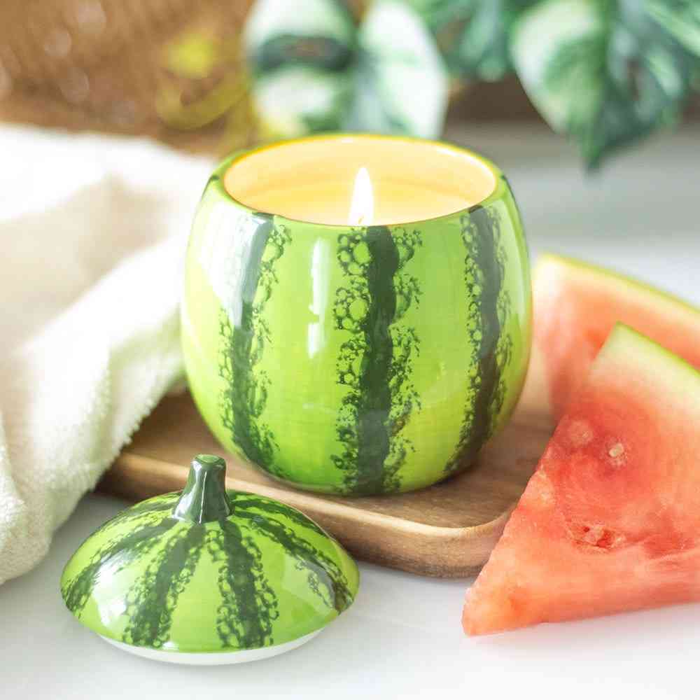 Something Different - Watermelon Shaped Candle Jar Geurkaars - Multicolours
